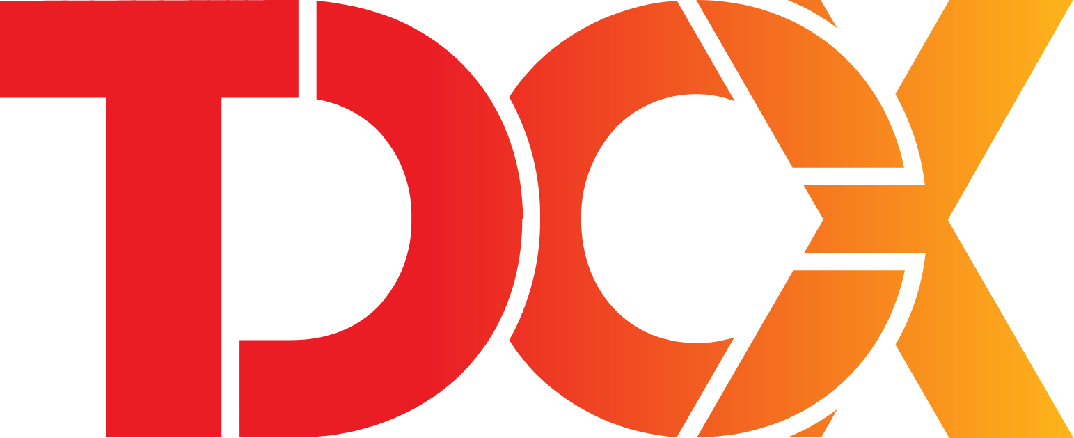 TDCX logo (transparent PNG)