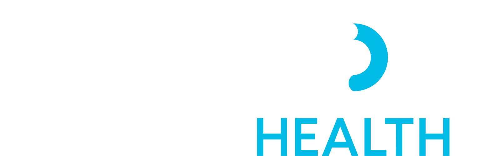 Teladoc Health
 Logo groß für dunkle Hintergründe (transparentes PNG)