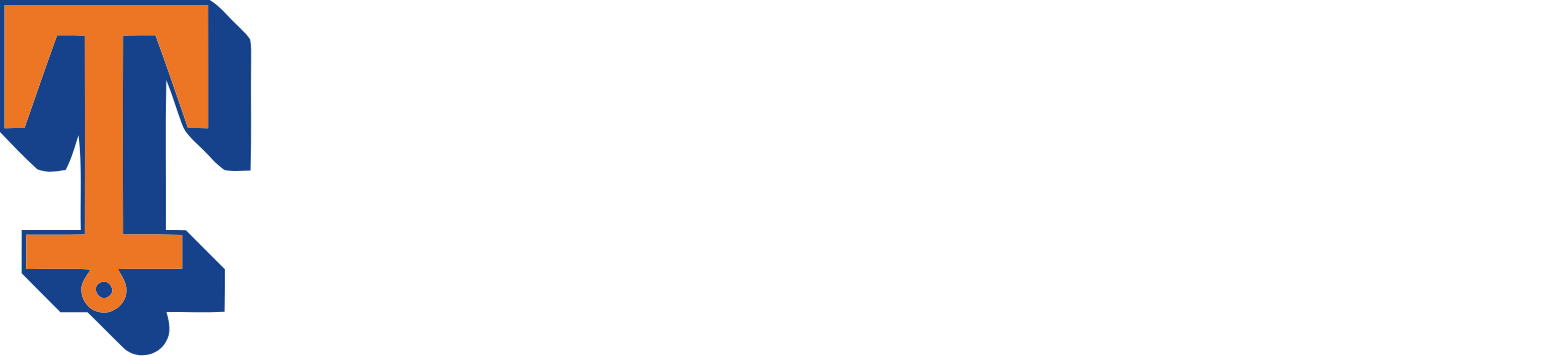 Tidewater logo grand pour les fonds sombres (PNG transparent)