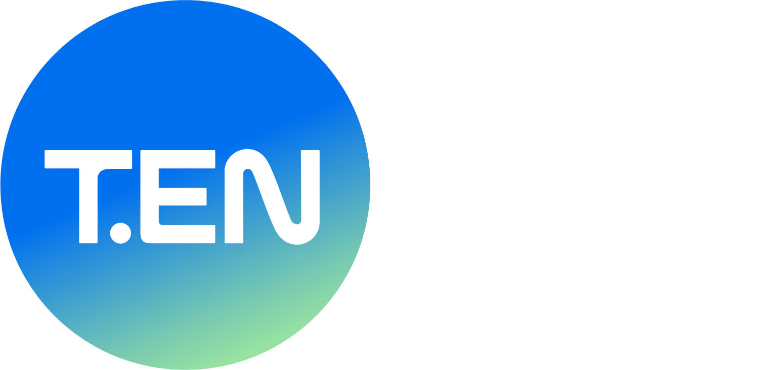 Technip Energies logo grand pour les fonds sombres (PNG transparent)