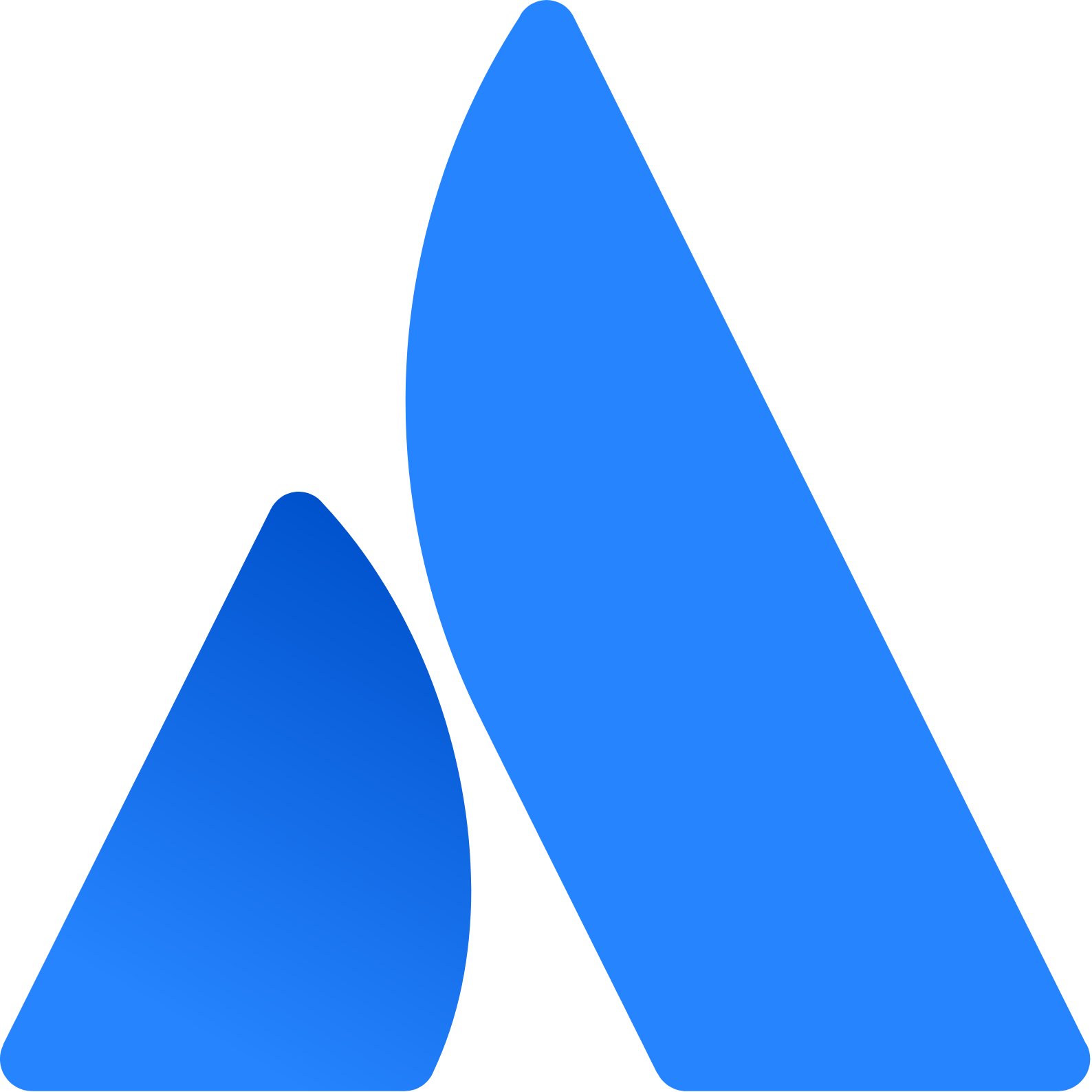 Atlassian logo (transparent PNG)