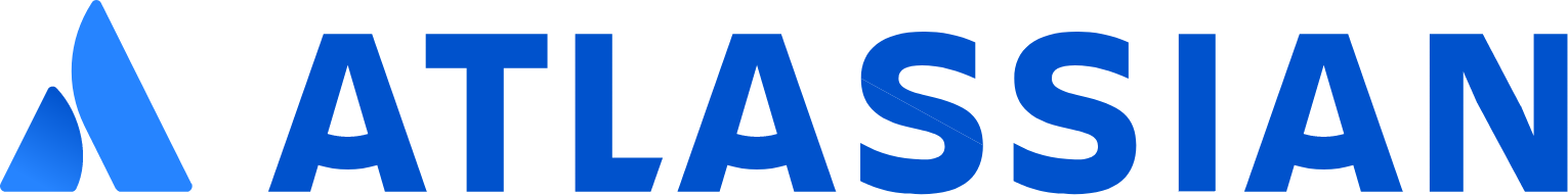 Atlassian logo in transparent PNG and vectorized SVG formats