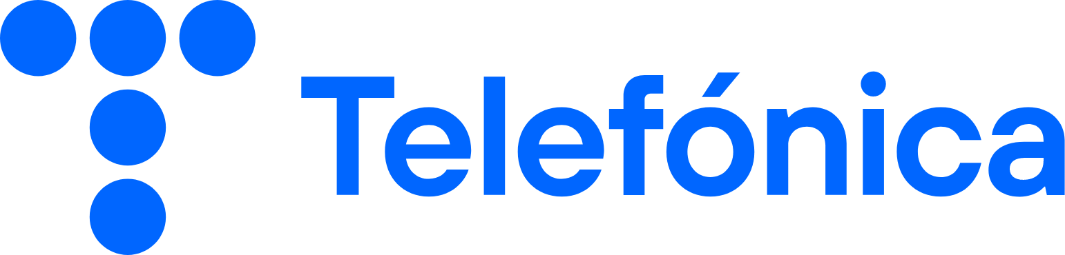 Telefónica logo large (transparent PNG)