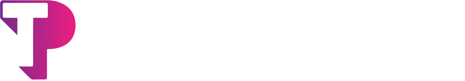 Teleperformance Logo groß für dunkle Hintergründe (transparentes PNG)
