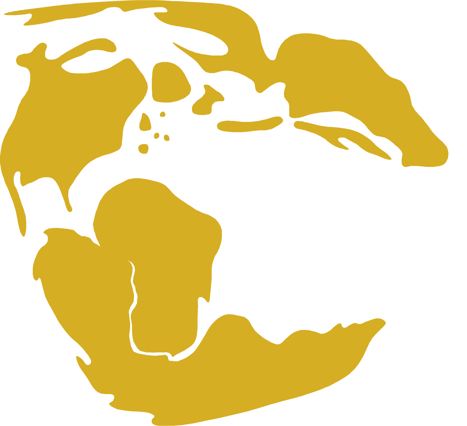Tethys Oil Logo für dunkle Hintergründe (transparentes PNG)