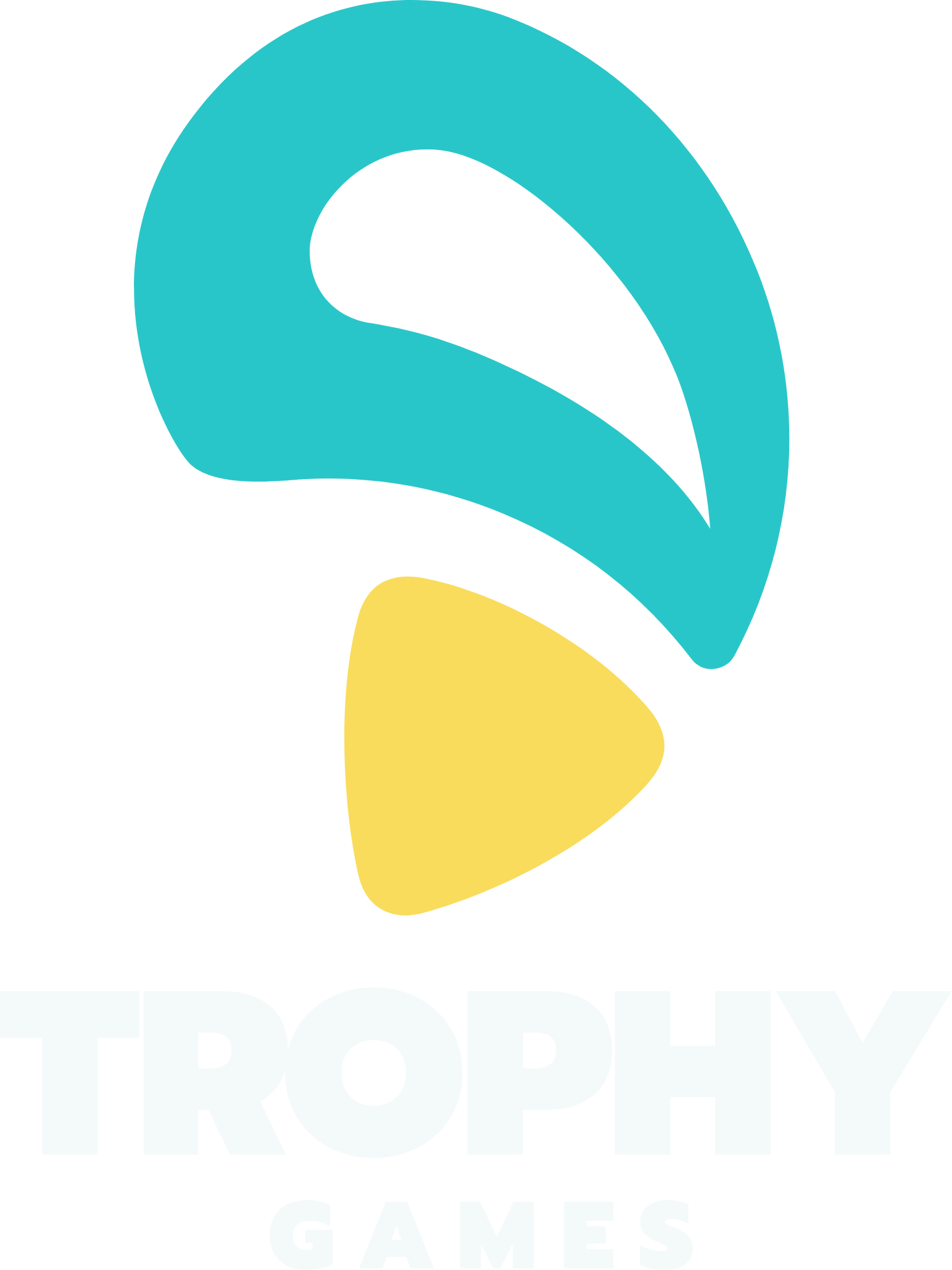 Trophy Games Logo groß für dunkle Hintergründe (transparentes PNG)