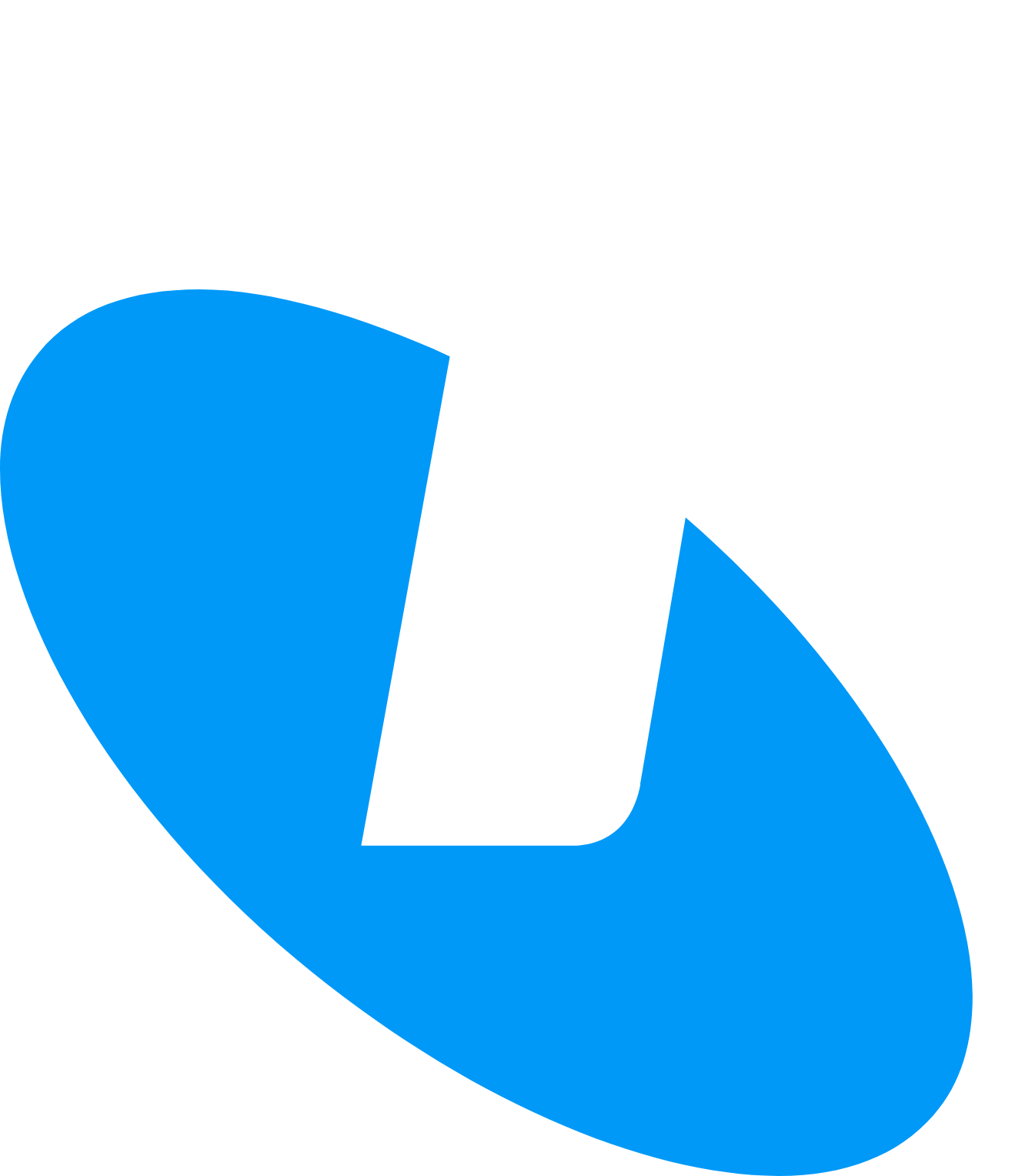 Telstra Logo für dunkle Hintergründe (transparentes PNG)