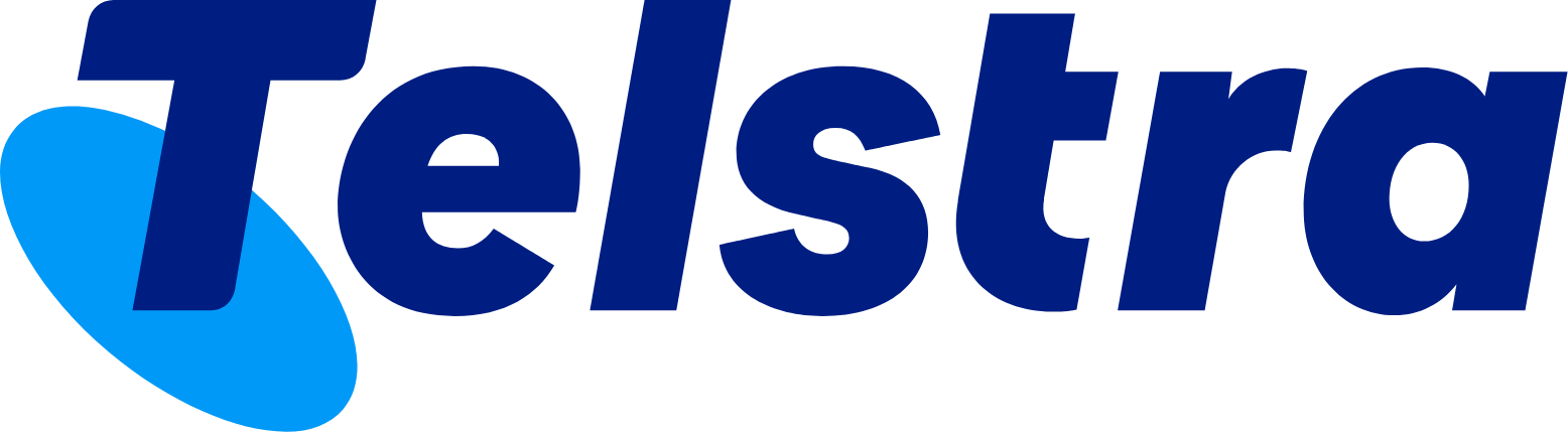 Telstra logo large (transparent PNG)