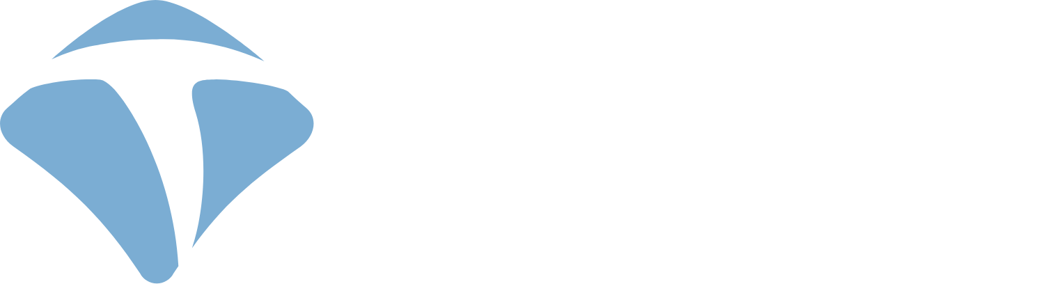Telos logo grand pour les fonds sombres (PNG transparent)