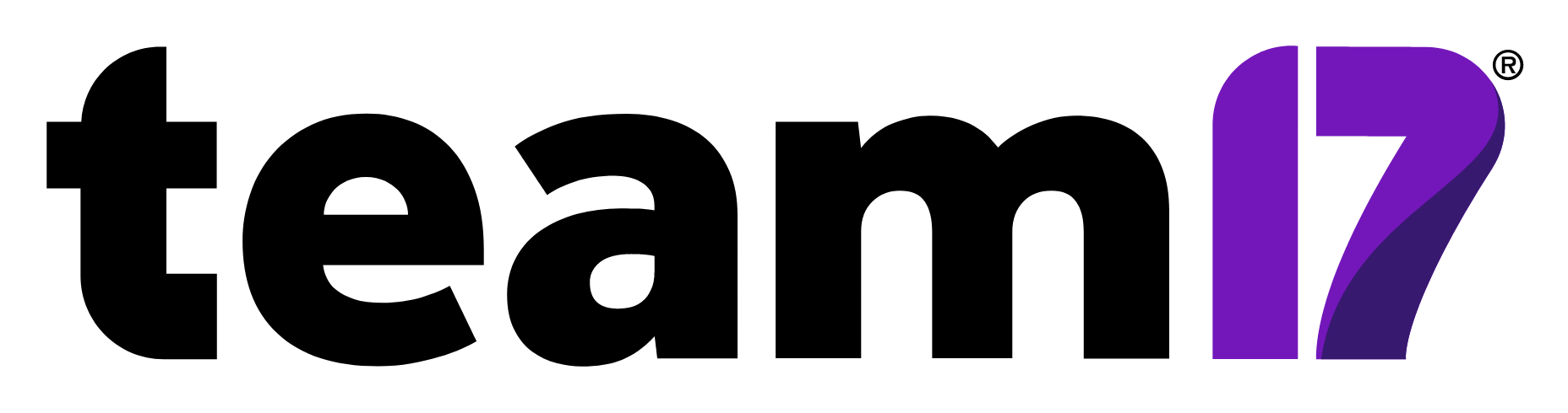 Team17 Logo groß für dunkle Hintergründe (transparentes PNG)