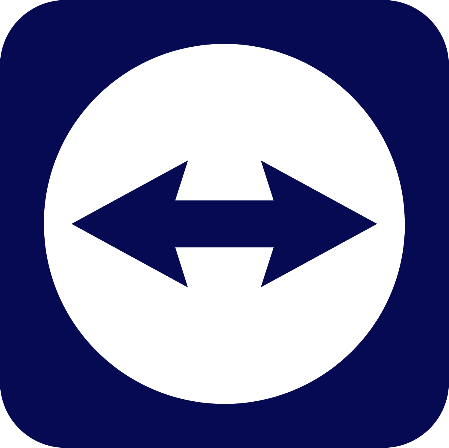 TeamViewer logo in transparent PNG format