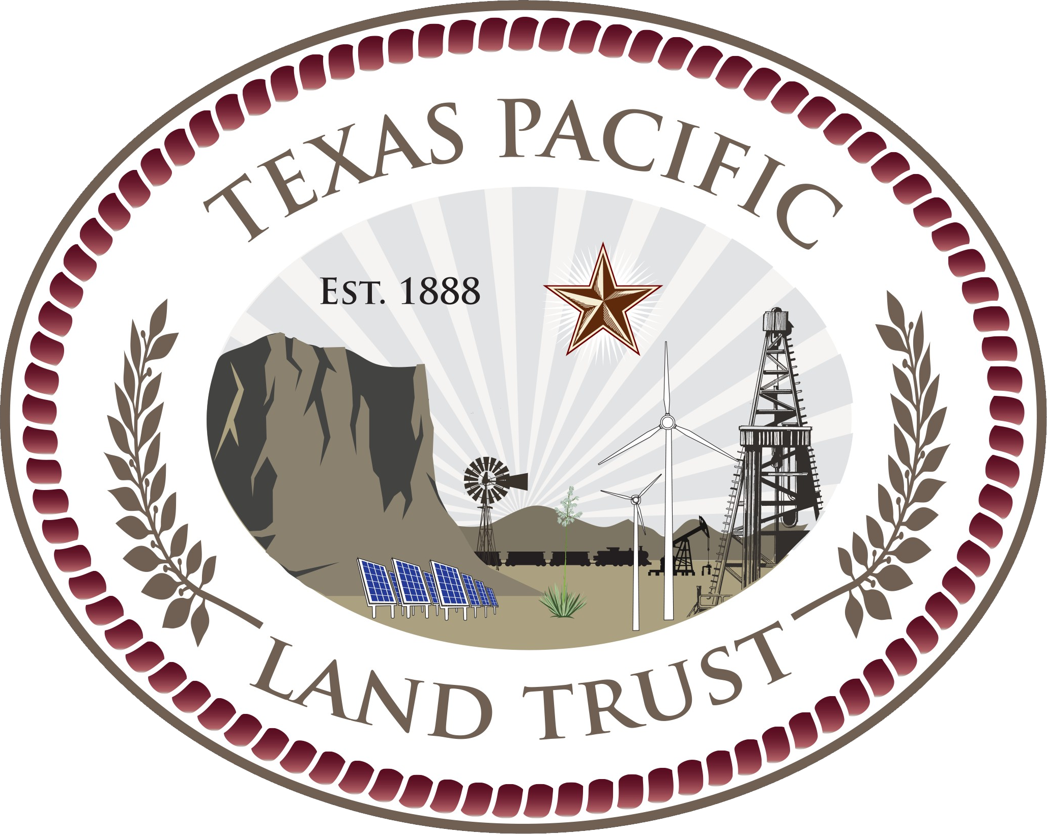 Texas Pacific Land Trust
 logo (PNG transparent)