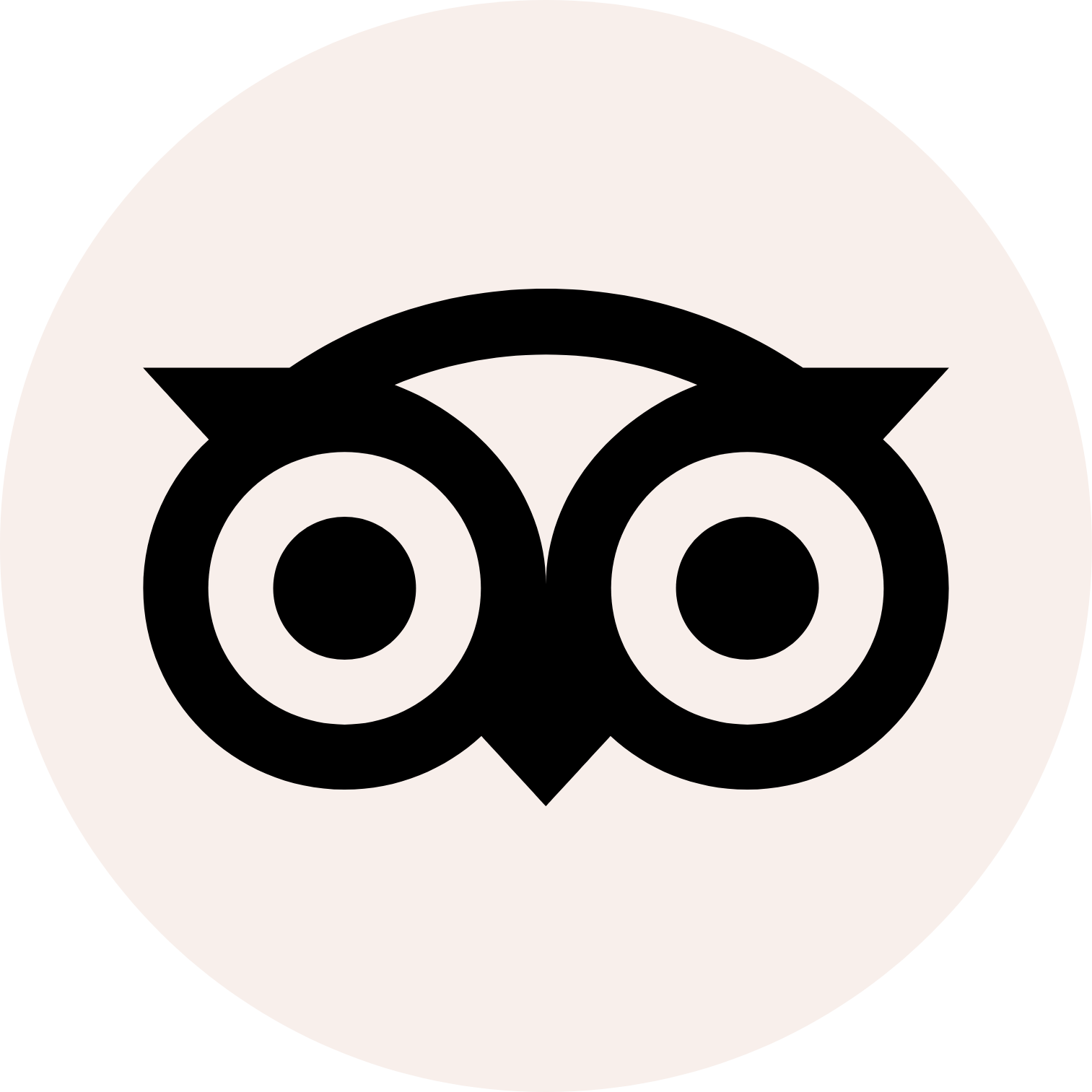 TripAdvisor logo for dark backgrounds (transparent PNG)