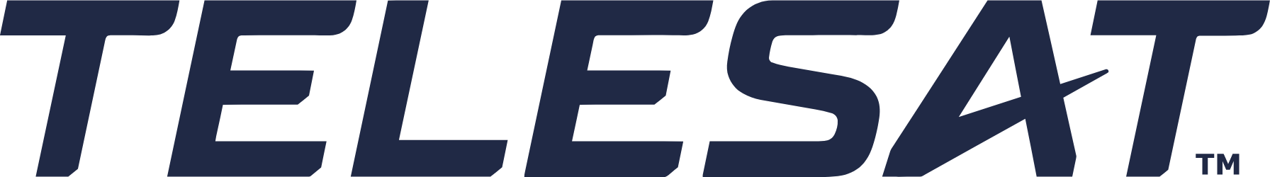 Telesat logo large (transparent PNG)