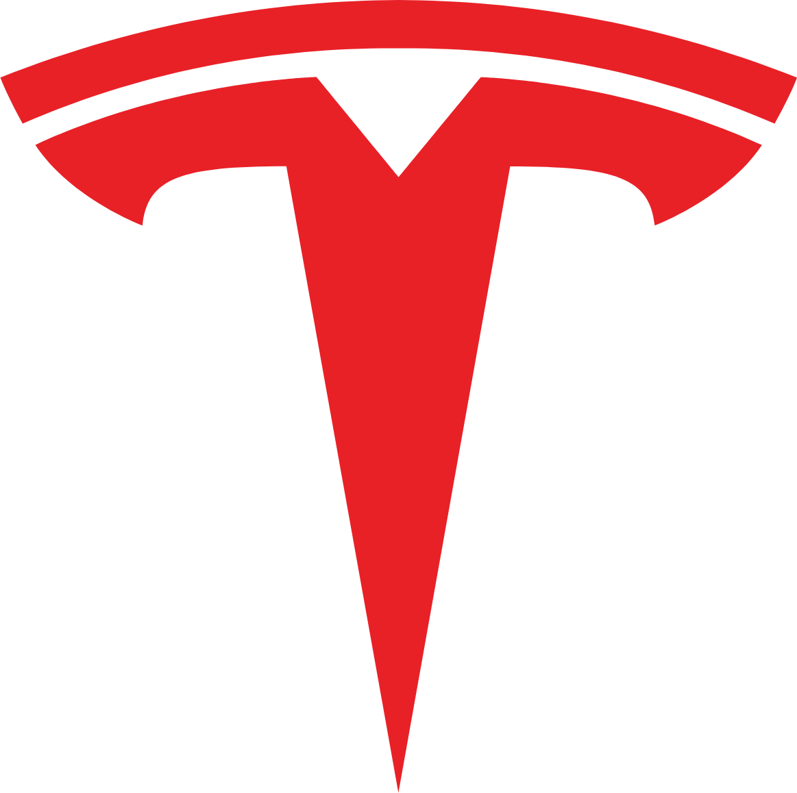 Tesla logo (transparent PNG)