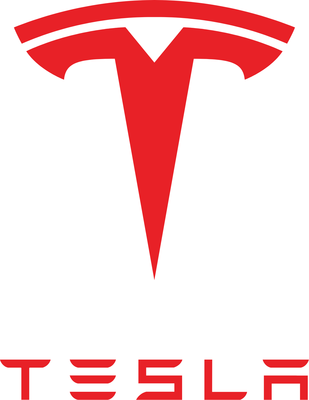 Tesla logo large (transparent PNG)