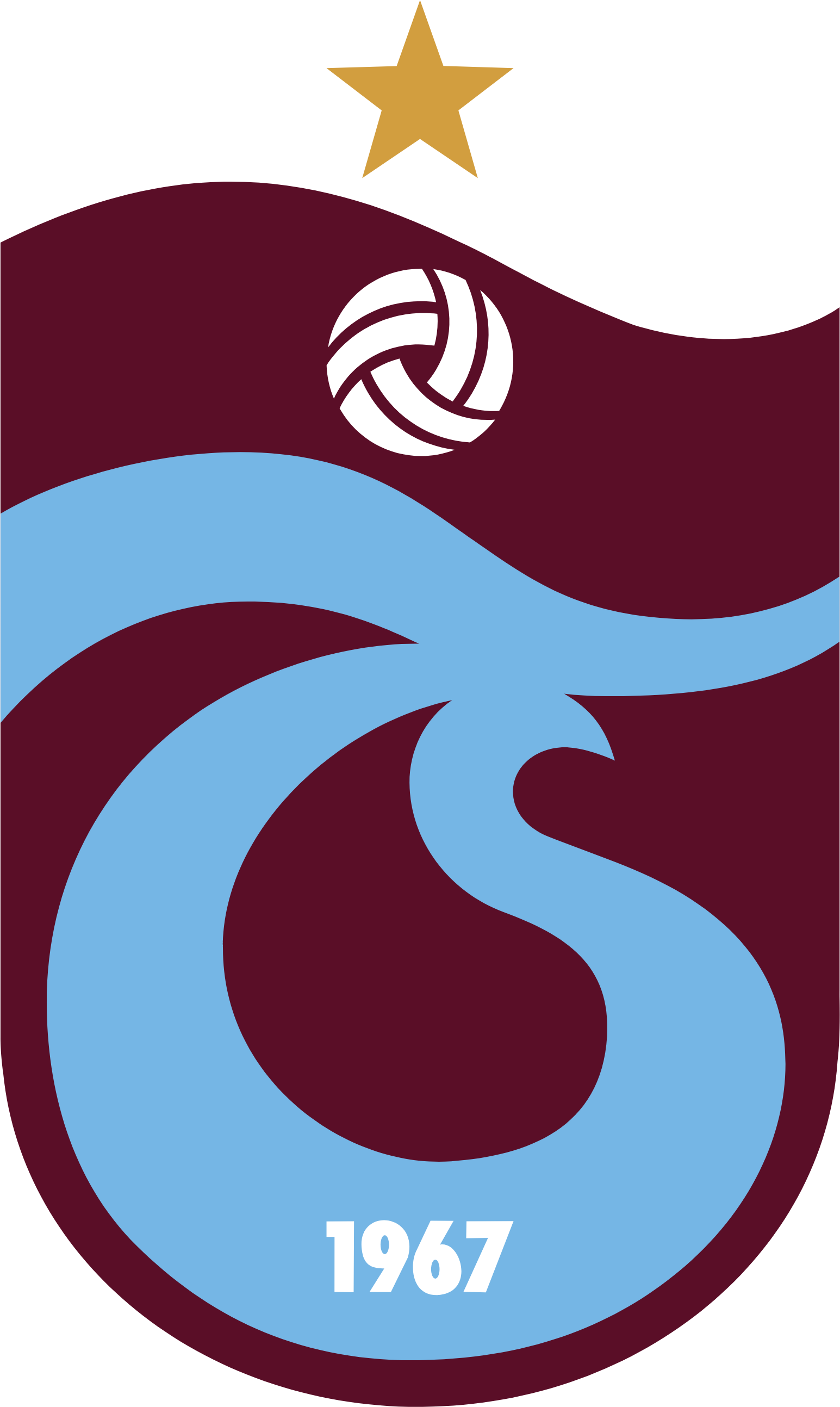 Trabzonspor Sportif A.Ş logo (transparent PNG)
