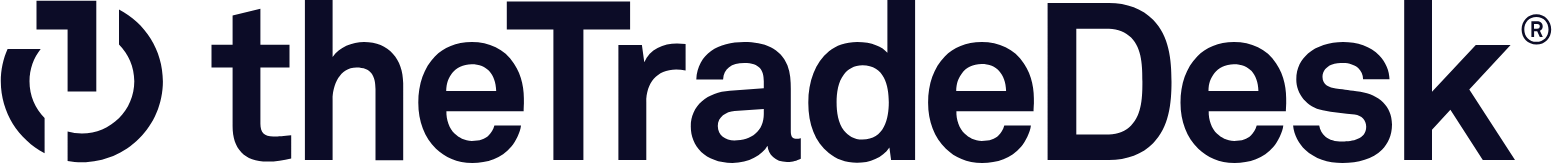 The Trade Desk logo in transparent PNG and vectorized SVG formats