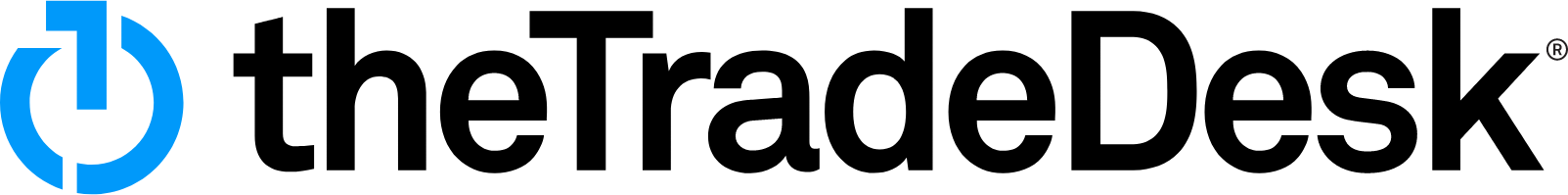 The Trade Desk
 logo large (transparent PNG)