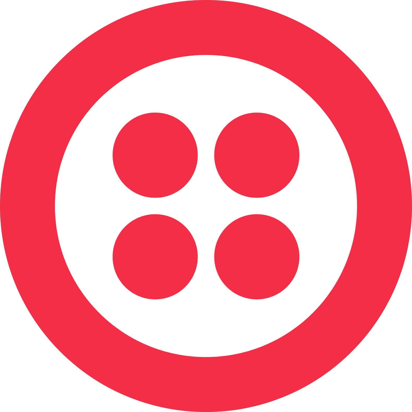 Twilio logo (transparent PNG)