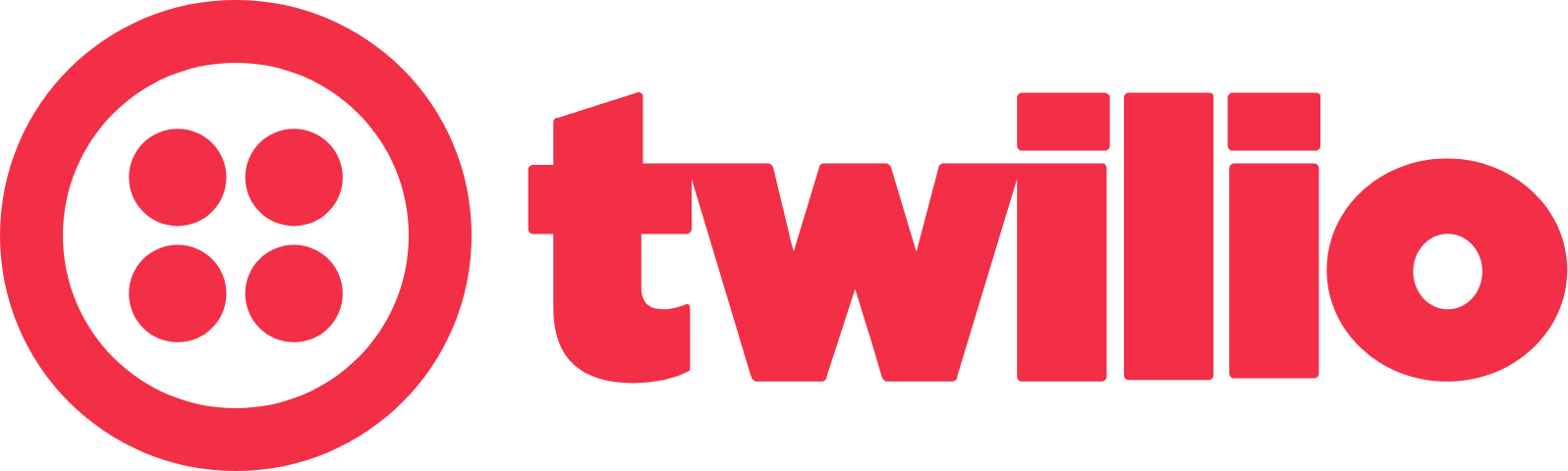 Twilio logo large (transparent PNG)