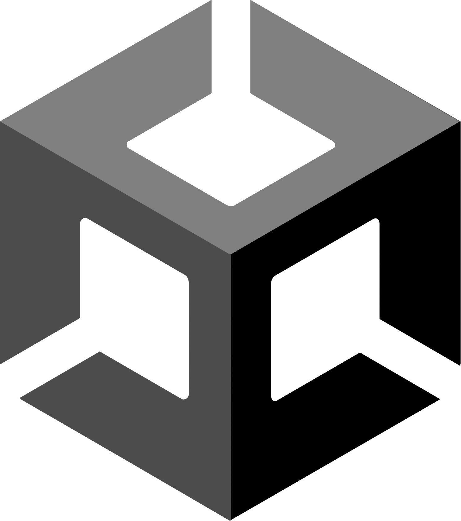 Unity Software Logo Im Transparenten Png Und Vektorisierten Svg Format
