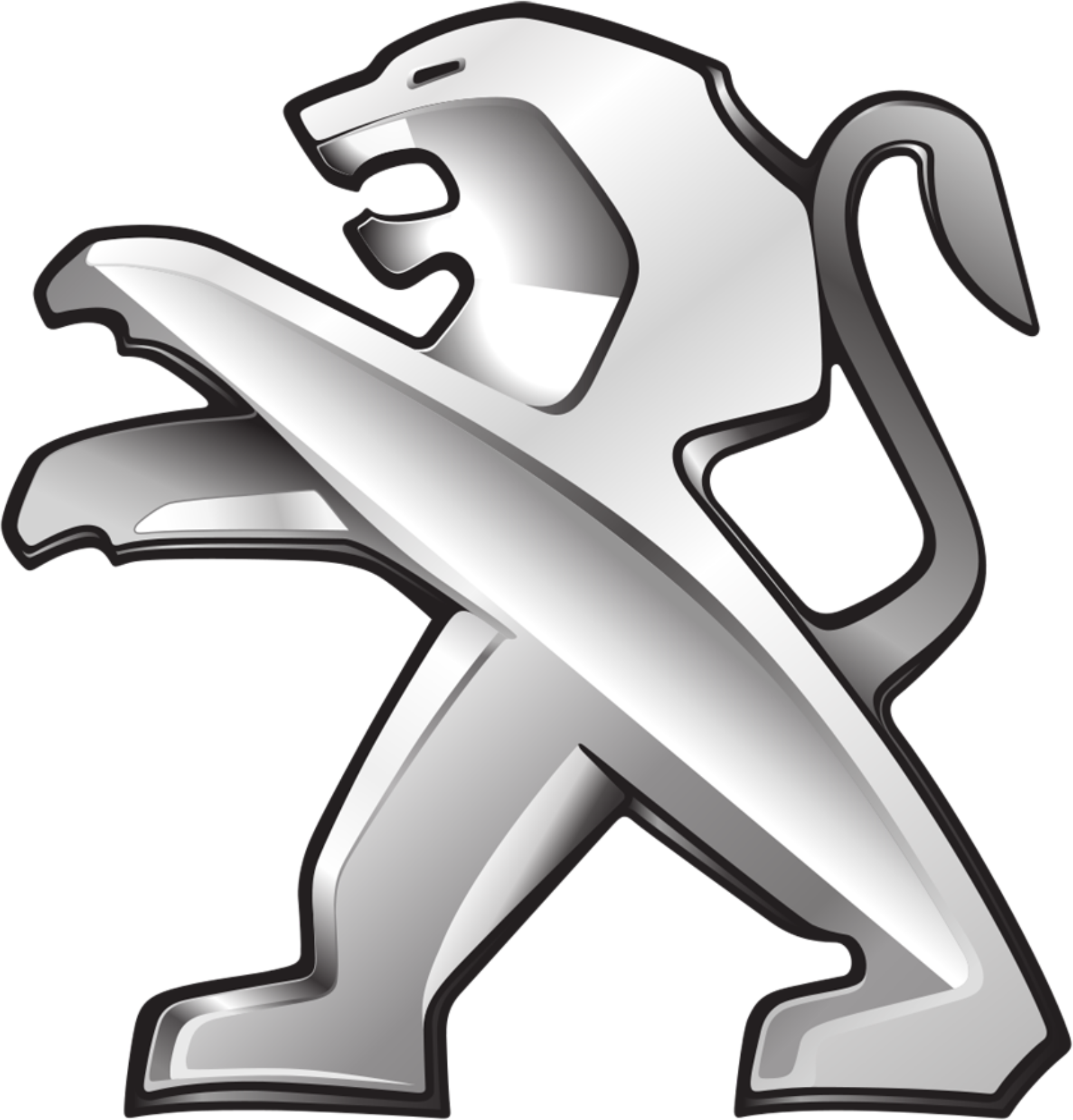 Peugeot logo in transparent PNG format