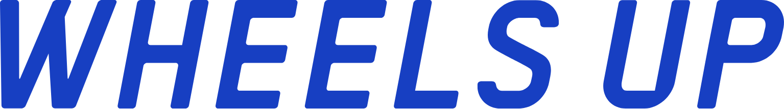 Wheels Up Logo im transparenten PNG- und vektorisierten SVG-Format