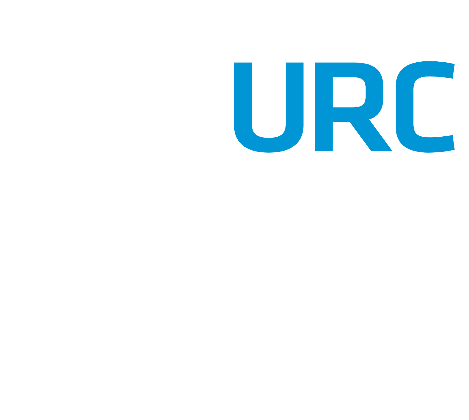 United Real Estate Company Logo für dunkle Hintergründe (transparentes PNG)