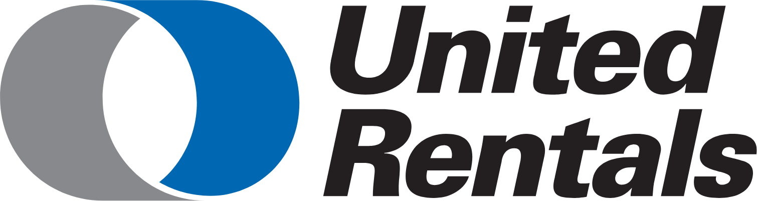 United Rentals
 logo large (transparent PNG)