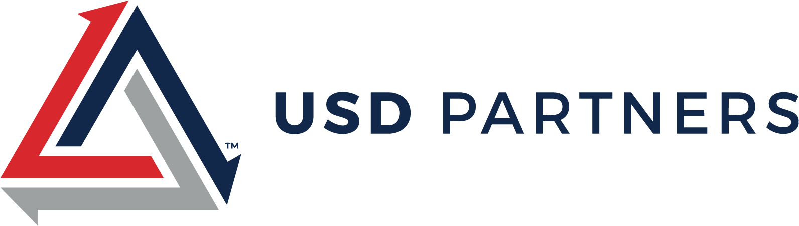 USD Partners
 logo large (transparent PNG)