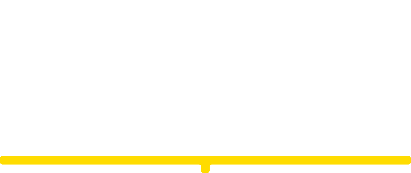 Unite Group (Unite Students) logo grand pour les fonds sombres (PNG transparent)