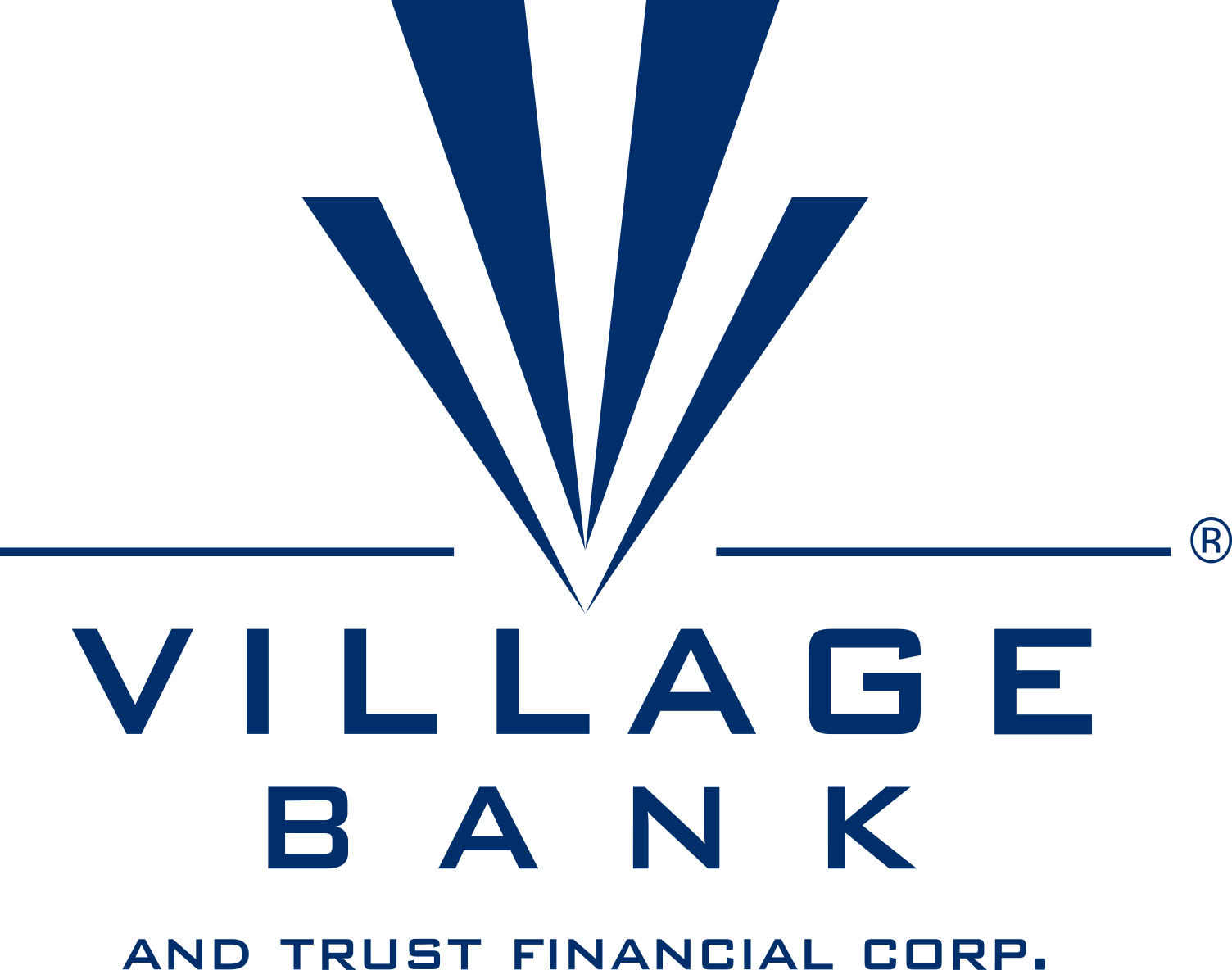 Village Bank and Trust Financial logo large (transparent PNG)