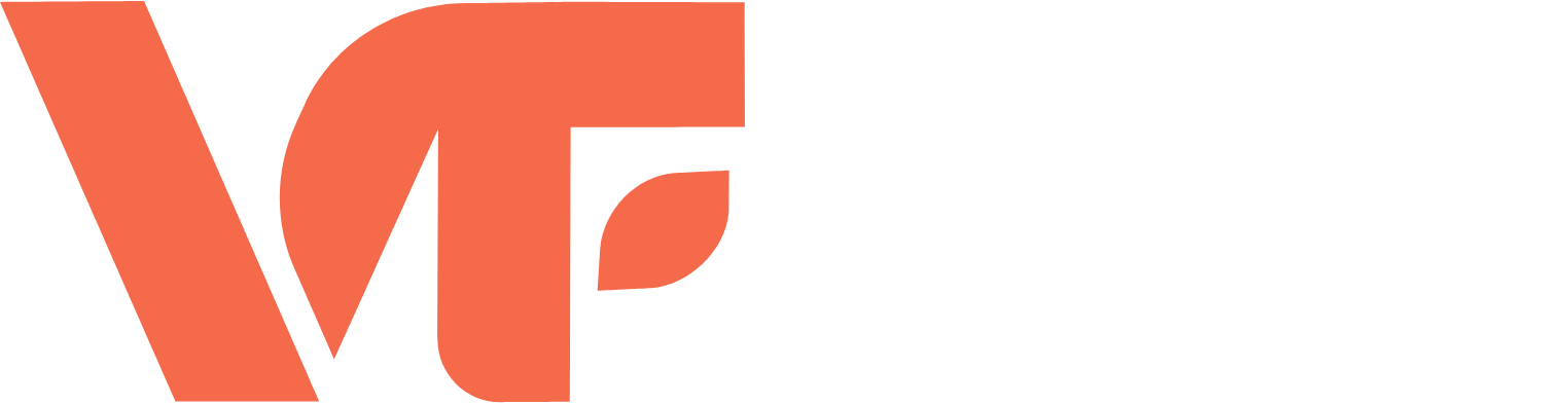 Village Farms International logo large for dark backgrounds (transparent PNG)
