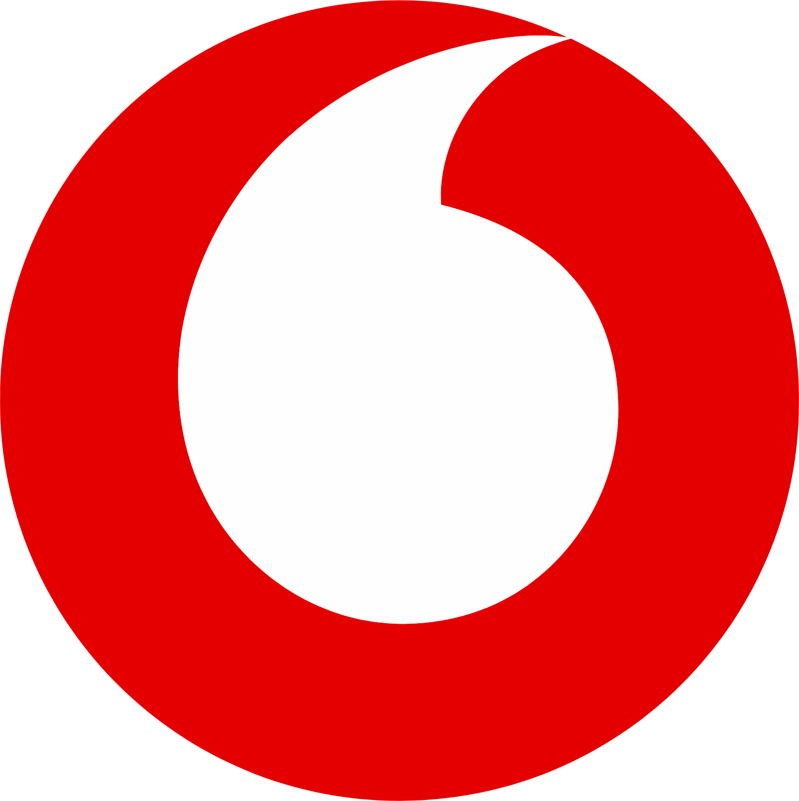 Vodafone Qatar logo (transparent PNG)