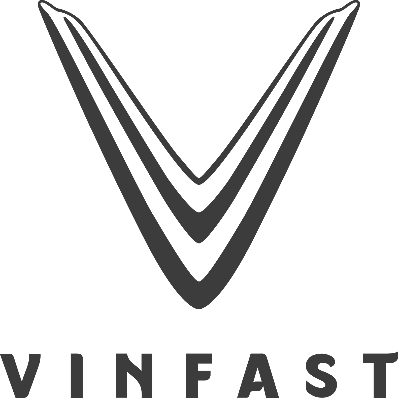 VinFast Auto logo large (transparent PNG)