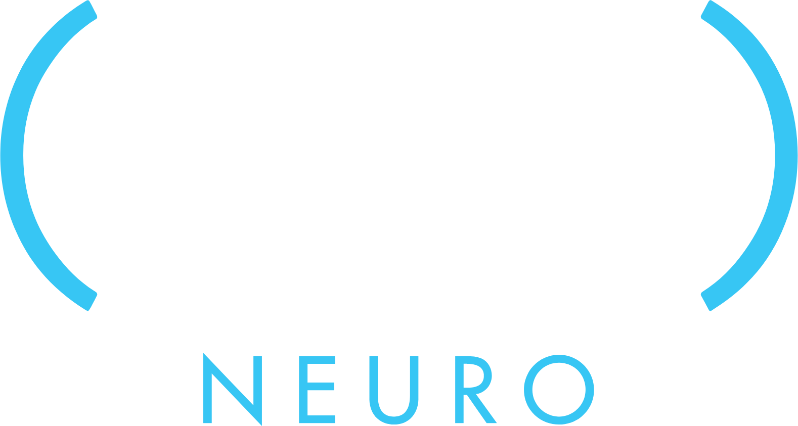 Vigil Neuroscience logo grand pour les fonds sombres (PNG transparent)