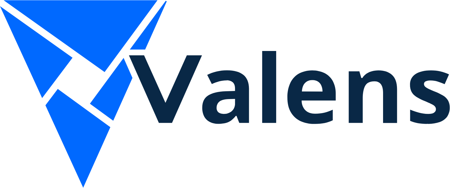 Valens Semiconductor logo large (transparent PNG)