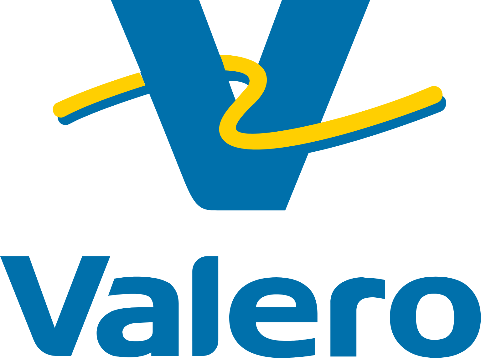 Valero Energy logo large (transparent PNG)