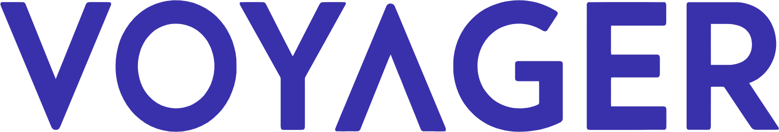 Voyager Digital logo large (transparent PNG)