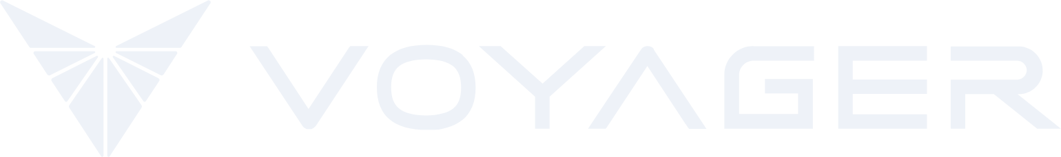 Voyager Technologies Logo groß für dunkle Hintergründe (transparentes PNG)