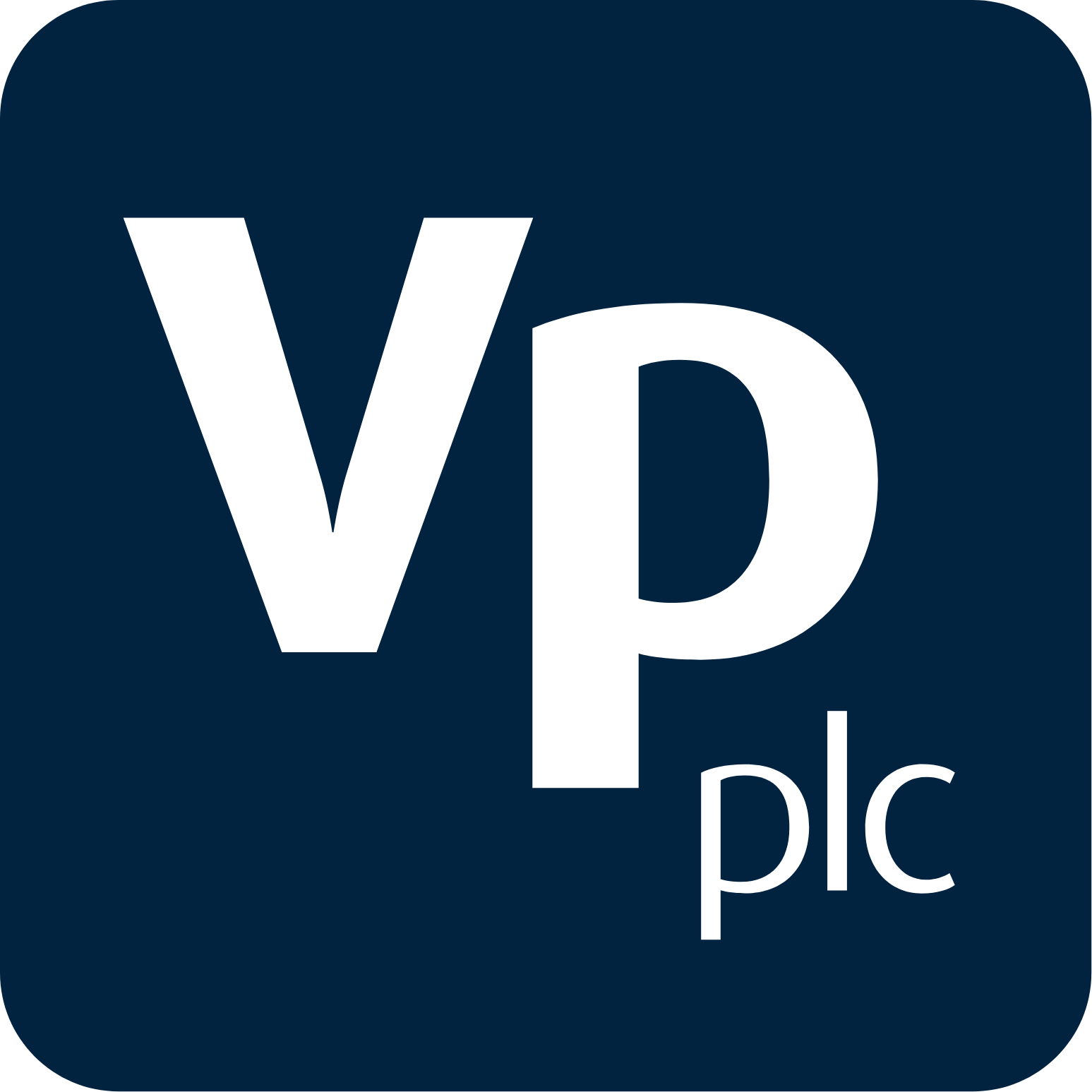 Vp plc logo (transparent PNG)