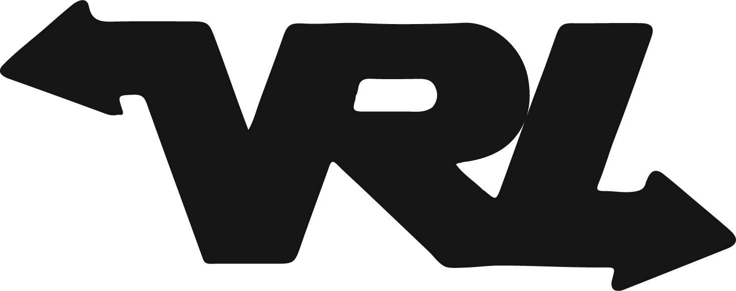 Premium Vector | Vrl letter logo design
