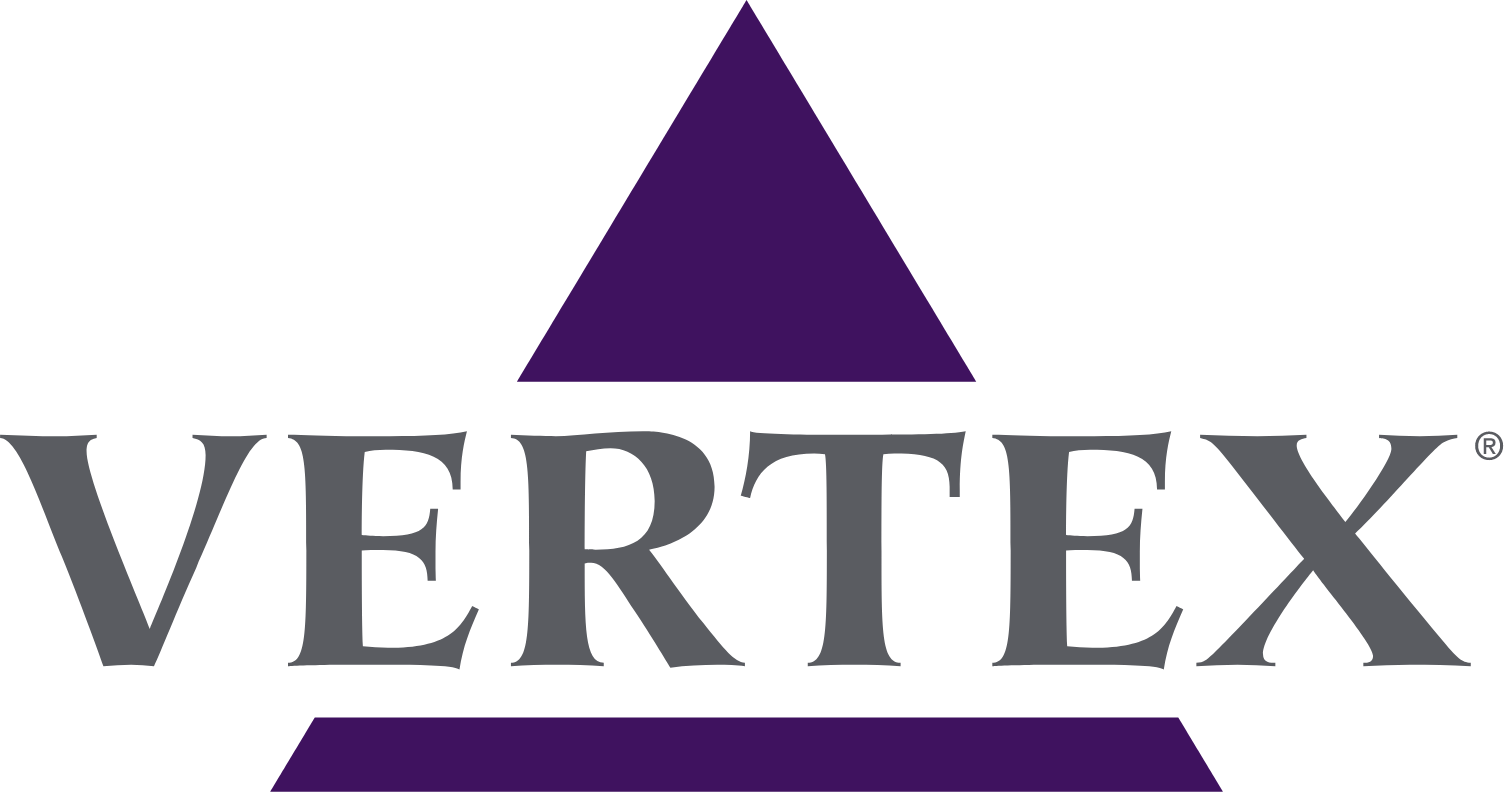 Vertex Pharmaceuticals logo large (transparent PNG)