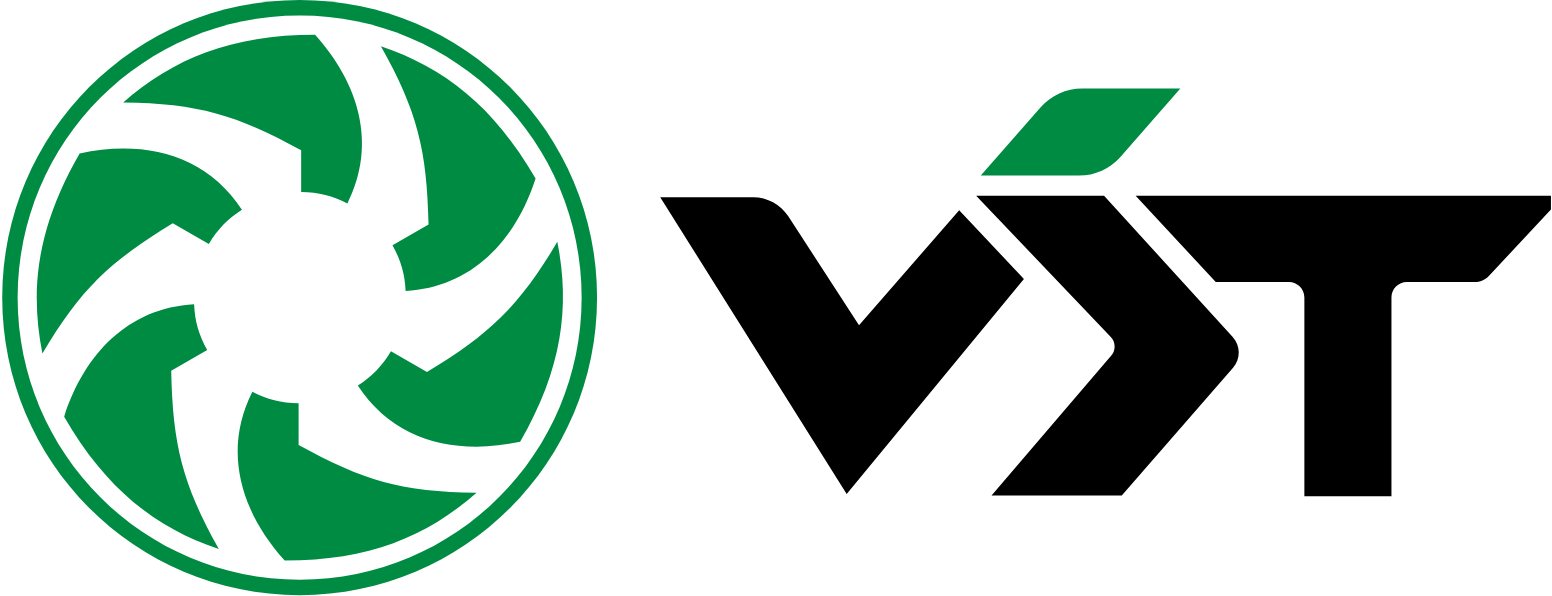 Vst Tillers Tractors
 logo large (transparent PNG)