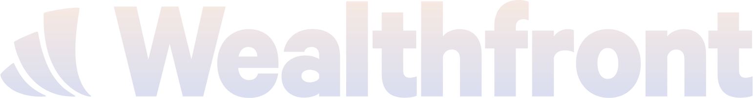 Wealthfront Corporation logo fulle size on a dark background (transparent PNG)