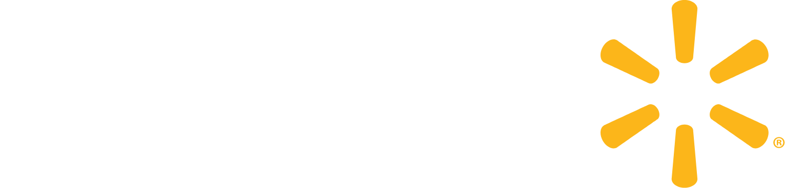 Walmart logo large for dark backgrounds (transparent PNG)