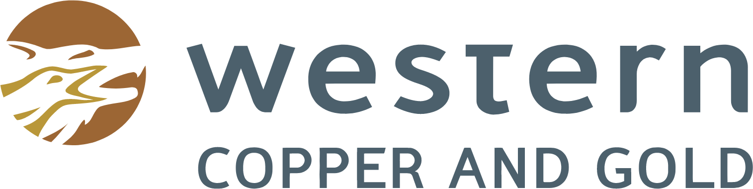 Western Copper and Gold logo large (transparent PNG)