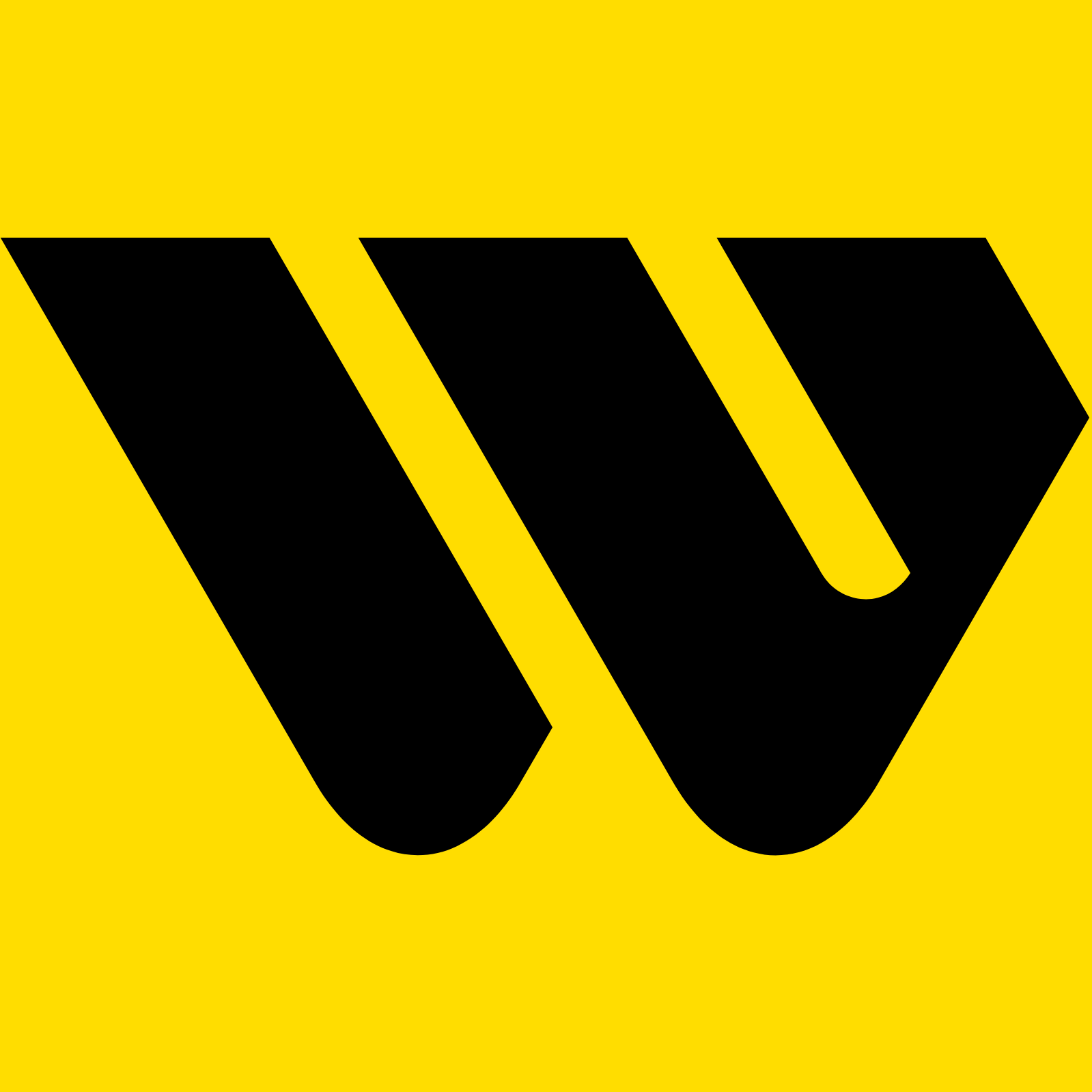 Western Union logo (transparent PNG)
