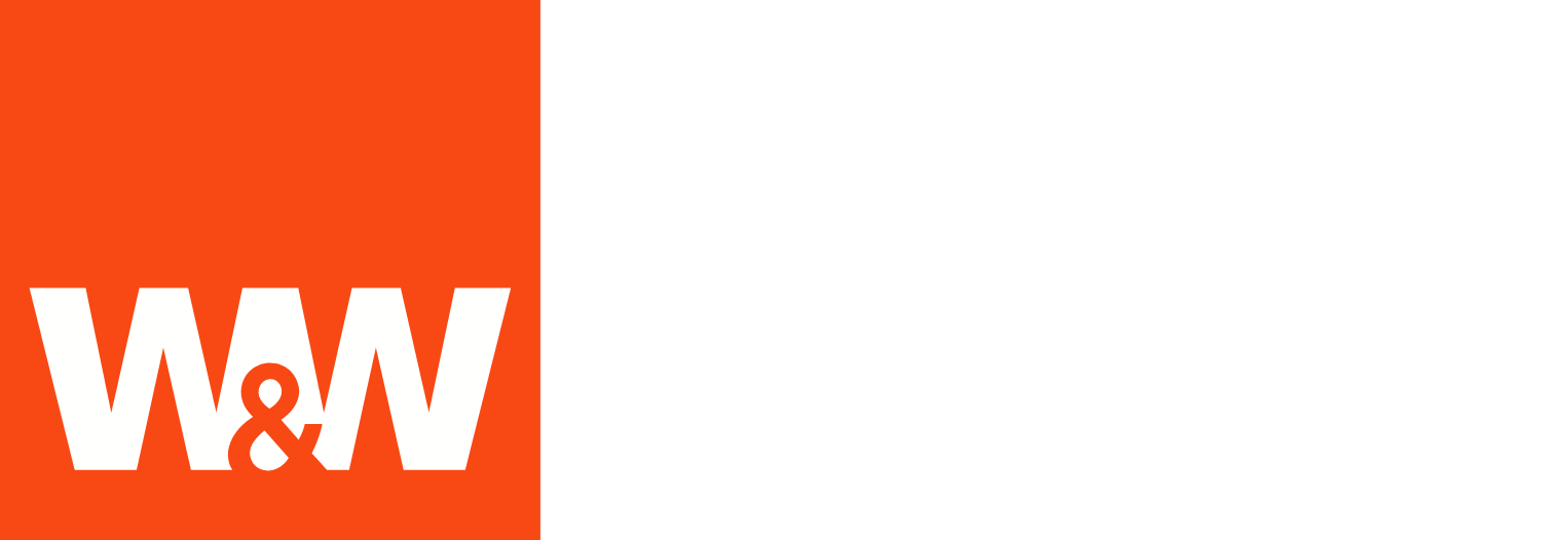 Wüstenrot & Württembergische logo grand pour les fonds sombres (PNG transparent)